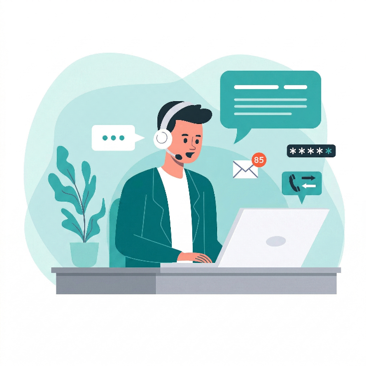 Contact Illustration